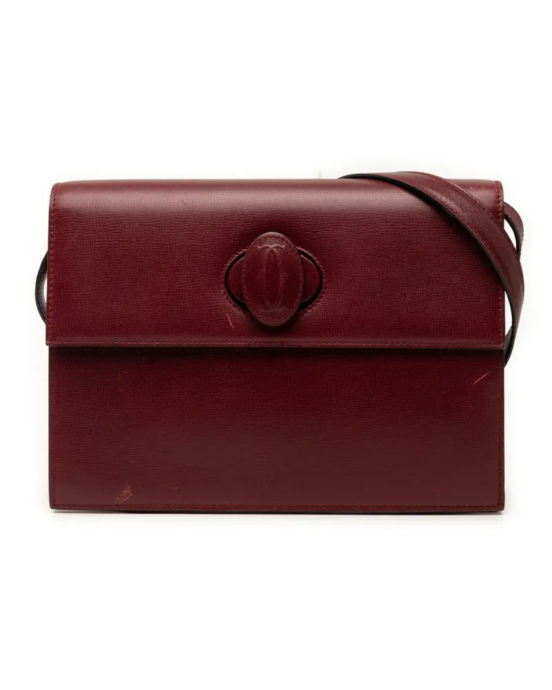 Cartier 2010-2026 Must de  Umhängetasche aus Leder - Rot Rot
