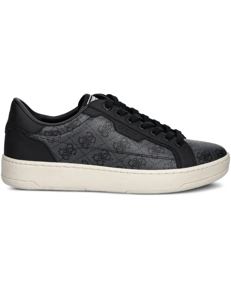 Guess Sneakers mit Logo-Print - Schwarz Schwarz