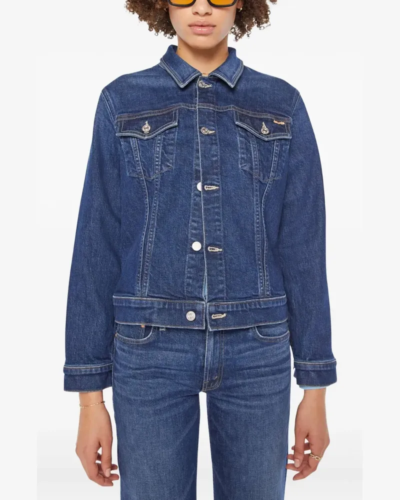 Mother The Buiser Jeansjacke - Blau Blau