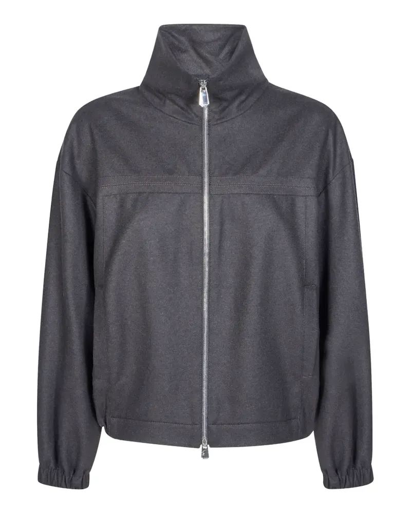 Pinko high-neck bomber jacket - Grau Grau