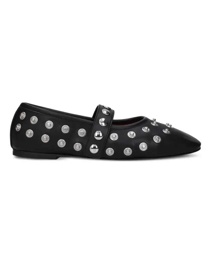 Stella McCartney studded Mary Jane ballet flats - Schwarz Schwarz