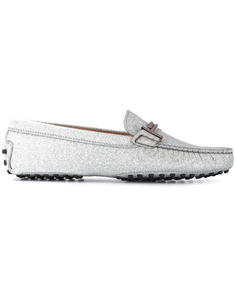 TOD'S Gommino' Loafer - Silber Silber