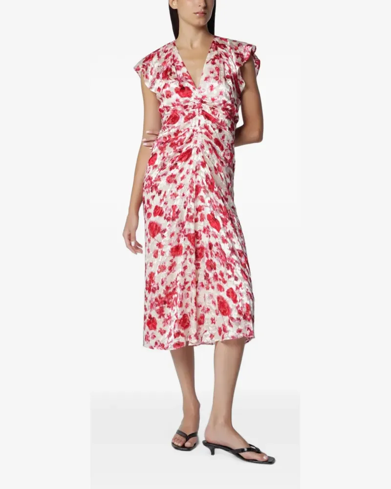 Isabel Marant Lyndsay Kleid - Rosa Rosa