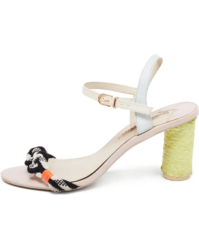 Sophia Webster Pre-owned Sandalen mit Absatz 80mm - Weiß Weiß