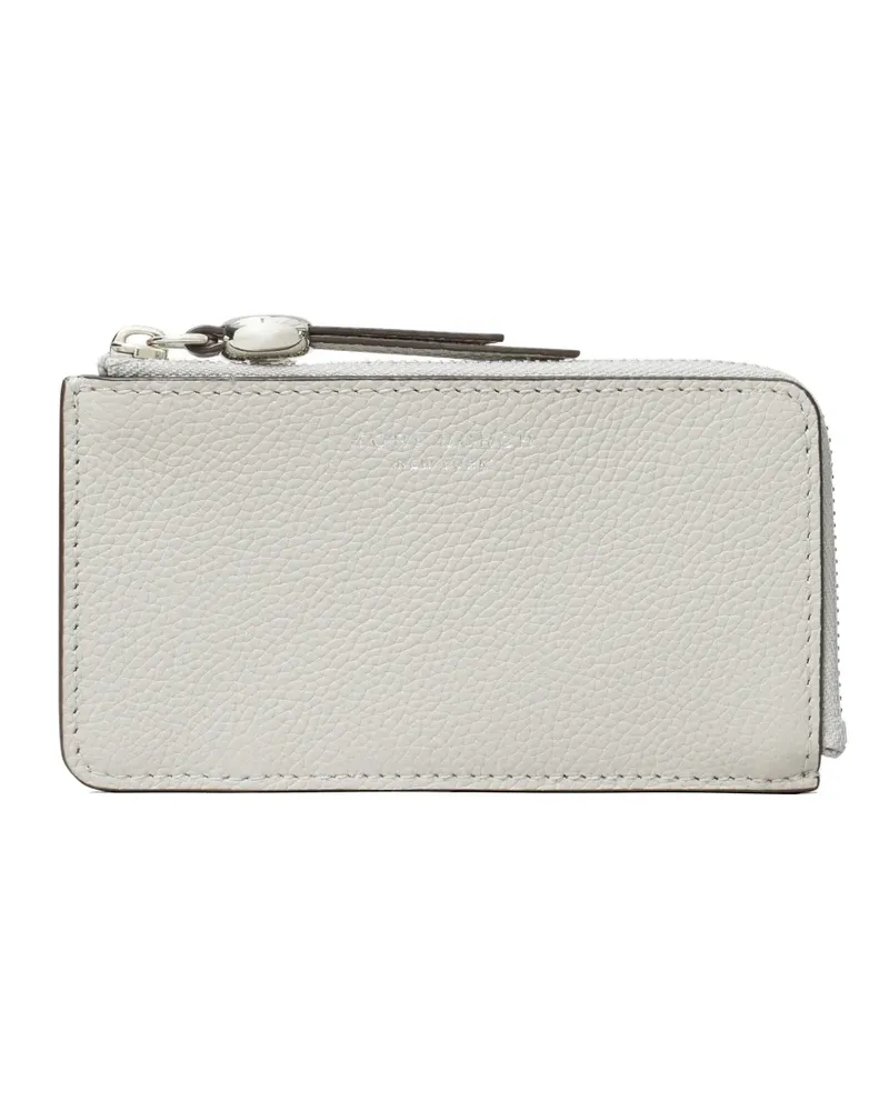 Tory Burch Romy zip card case - Nude Nude