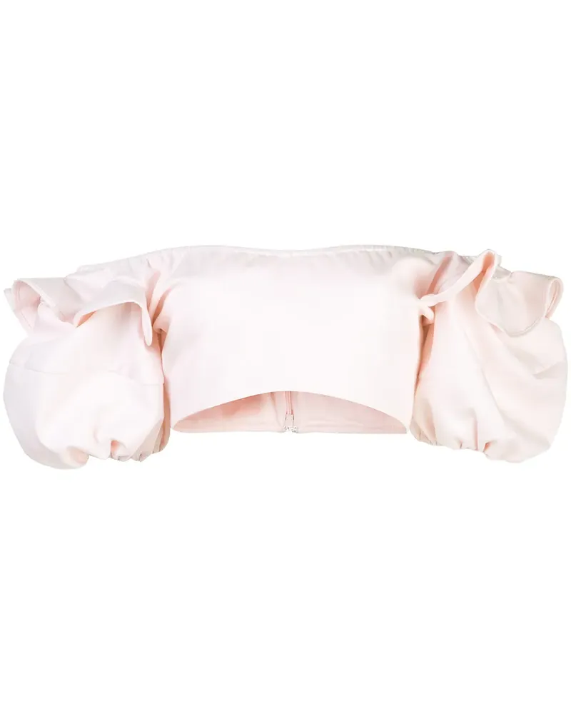 ELLERY Hilaria' Cropped-Top - Rosa Rosa