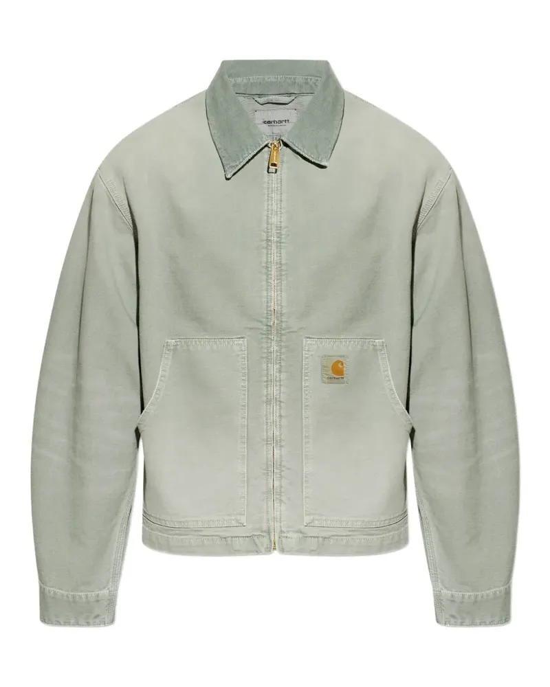 Carhartt WIP Arcan zip-up denim jacket - Grün Grün