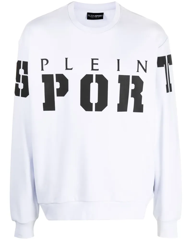 Philipp Plein Sweatshirt mit Logo-Print - Weiß Weiß