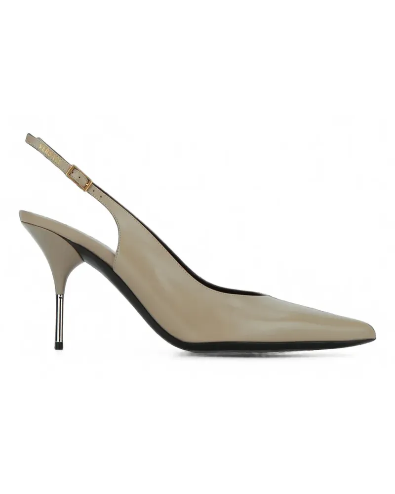 Versace Spitze Nyx Slingback-Pumps - Nude Nude