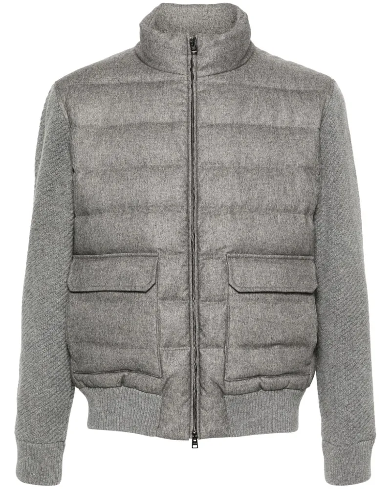 Herno Gesteppte Jacke - Grau Grau