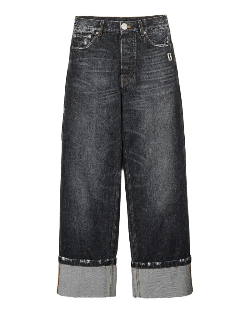 Marc Jacobs logo-appliqué jeans - Grau Grau
