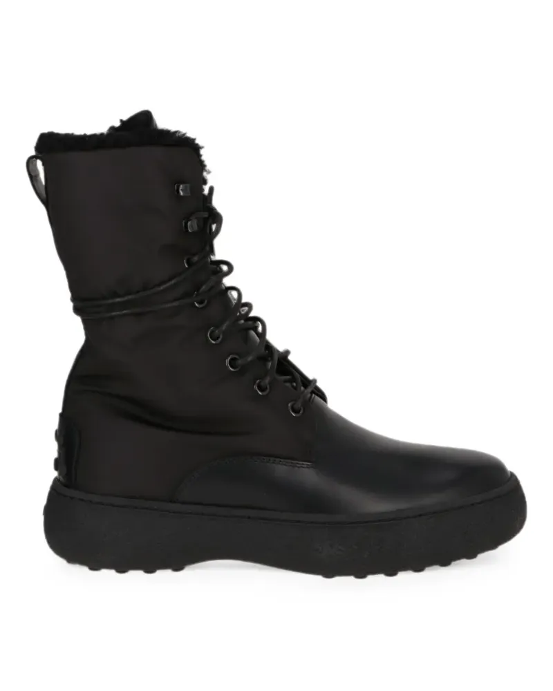 TOD'S Gommino lace-up ankle boots - Schwarz Schwarz
