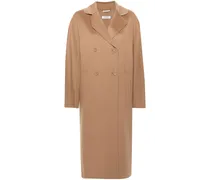 Doppelreihiger Mantel - Braun