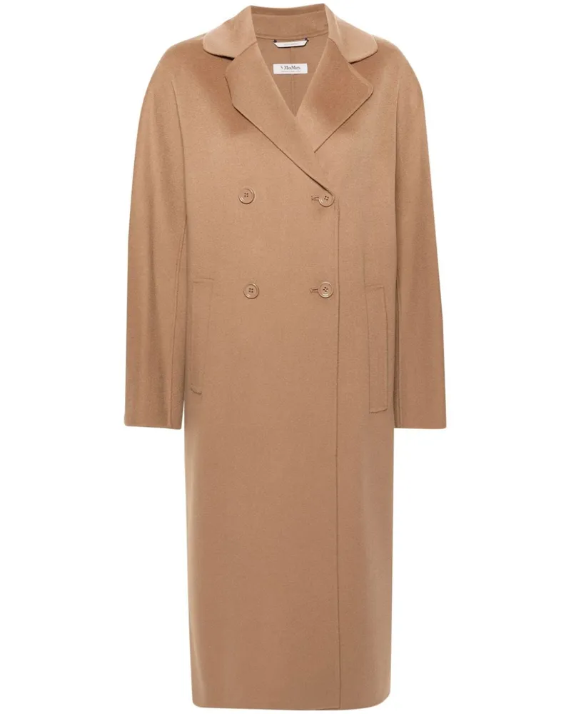 Max Mara Doppelreihiger Mantel - Braun Braun