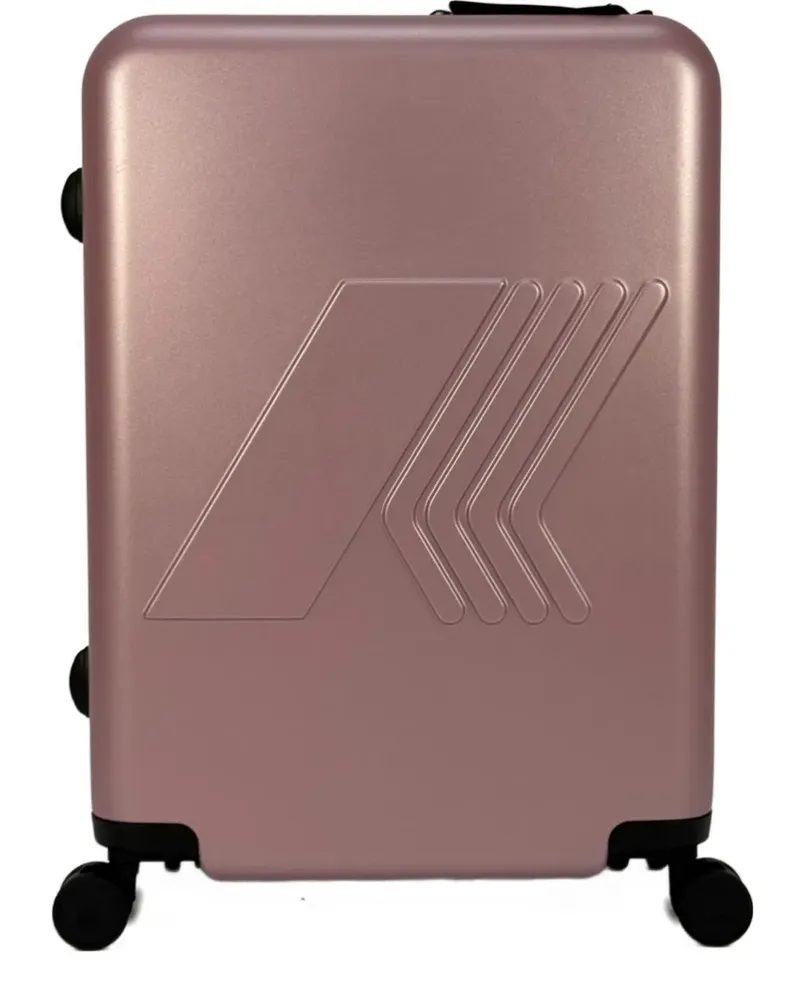 K-Way Reisetasche mit Logo-Prägung - Rosa Rosa