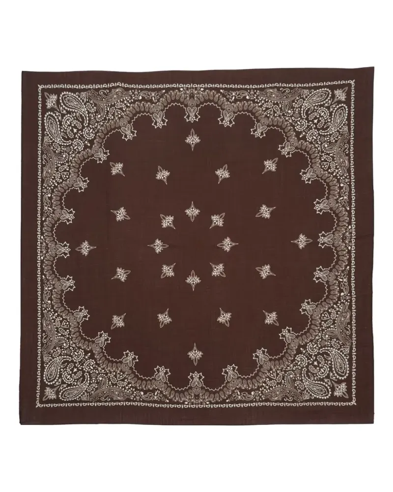 Destin Bandana mit Paisley-Print - Braun Braun