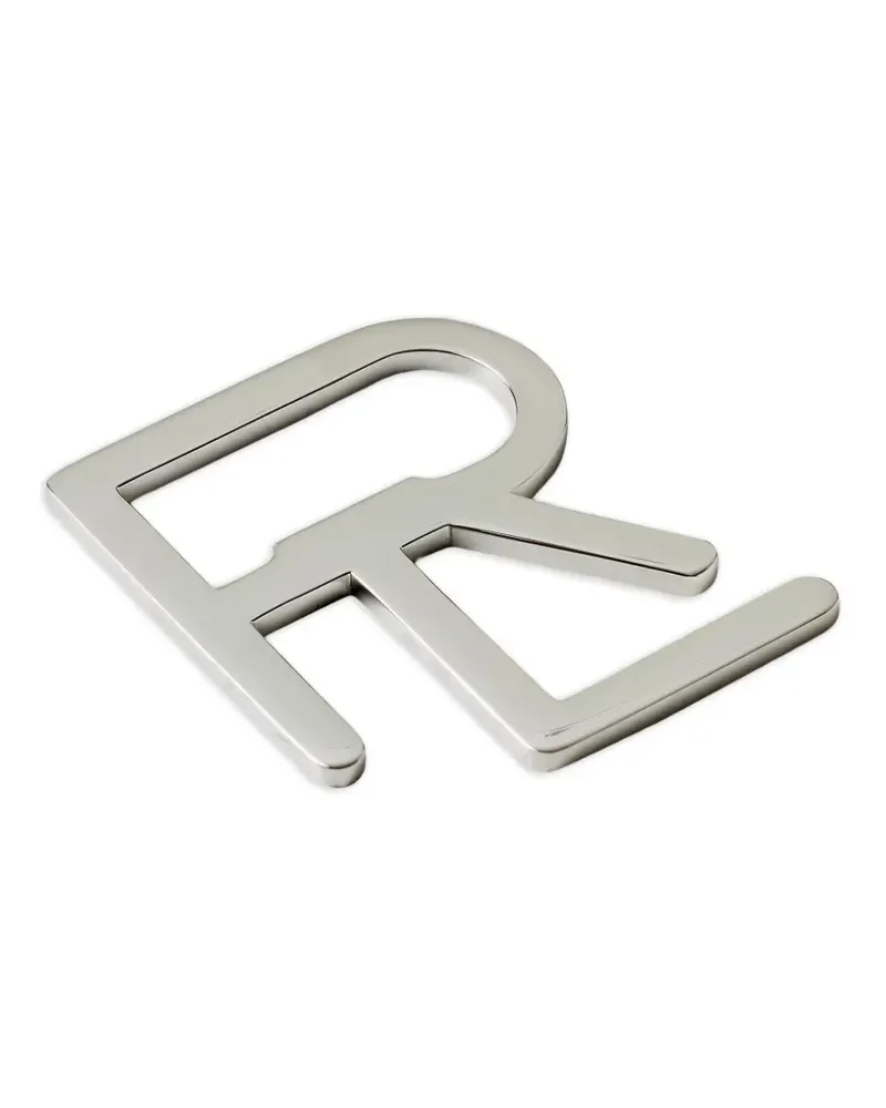 Ralph Lauren Home Stacked RL Flaschenöffner (7,5cm x 6,5cm) - Silber Silber