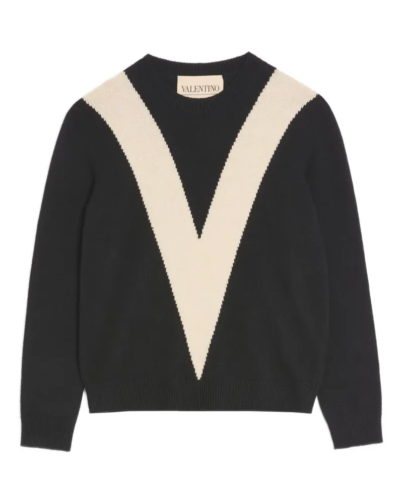 Valentino Garavani Pullover mit rundem Ausschnitt - Schwarz Schwarz