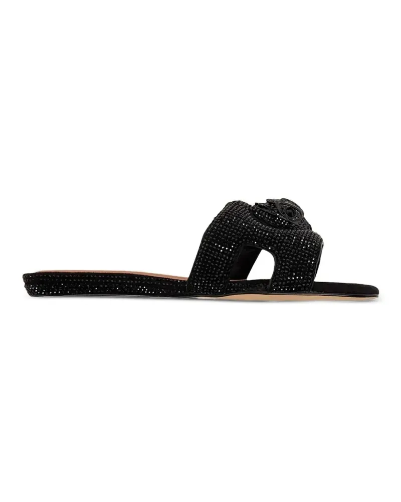 Kurt Geiger Eagle cut-out flat sandals - Schwarz Schwarz