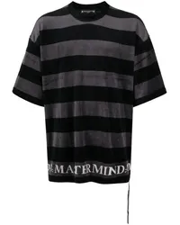 Mastermind World T-Shirt aus Frottee Schwarz