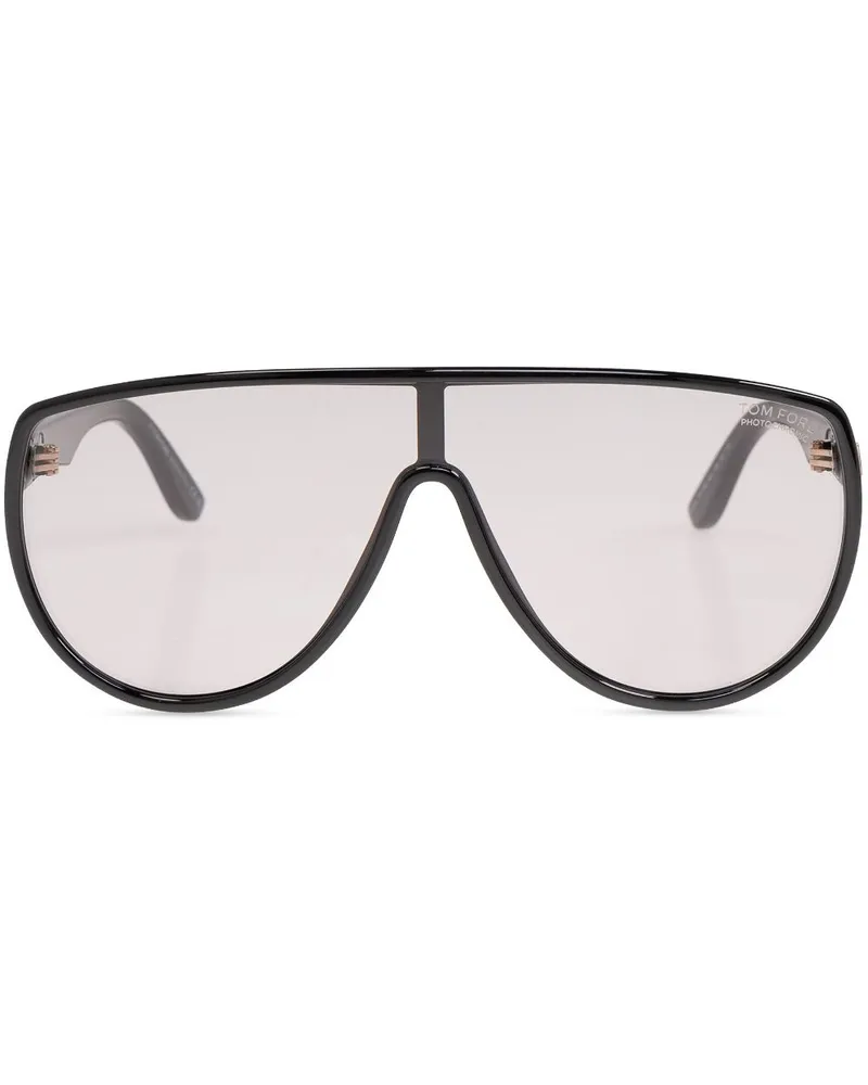 Tom Ford Achilles Sonnenbrille - Schwarz Schwarz