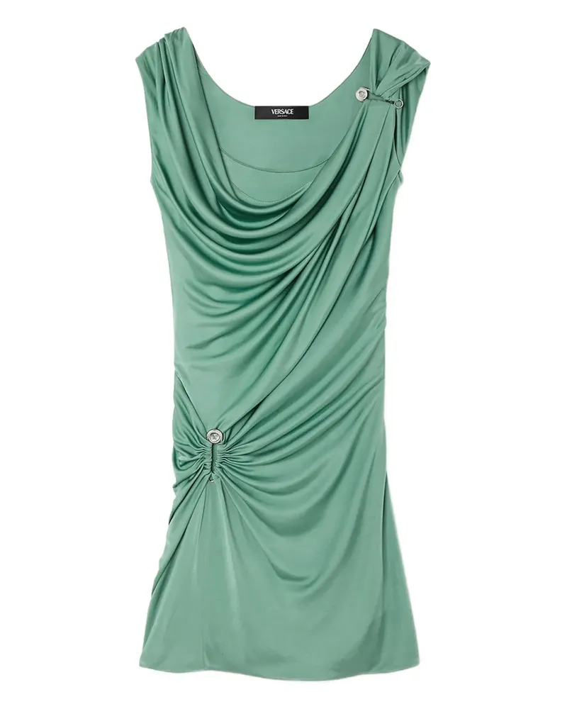 Versace Safety Pin Minikleid - Grün Grün