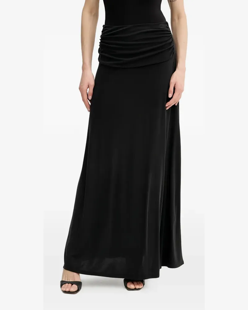 Guess gathered maxi skirt - Schwarz Schwarz