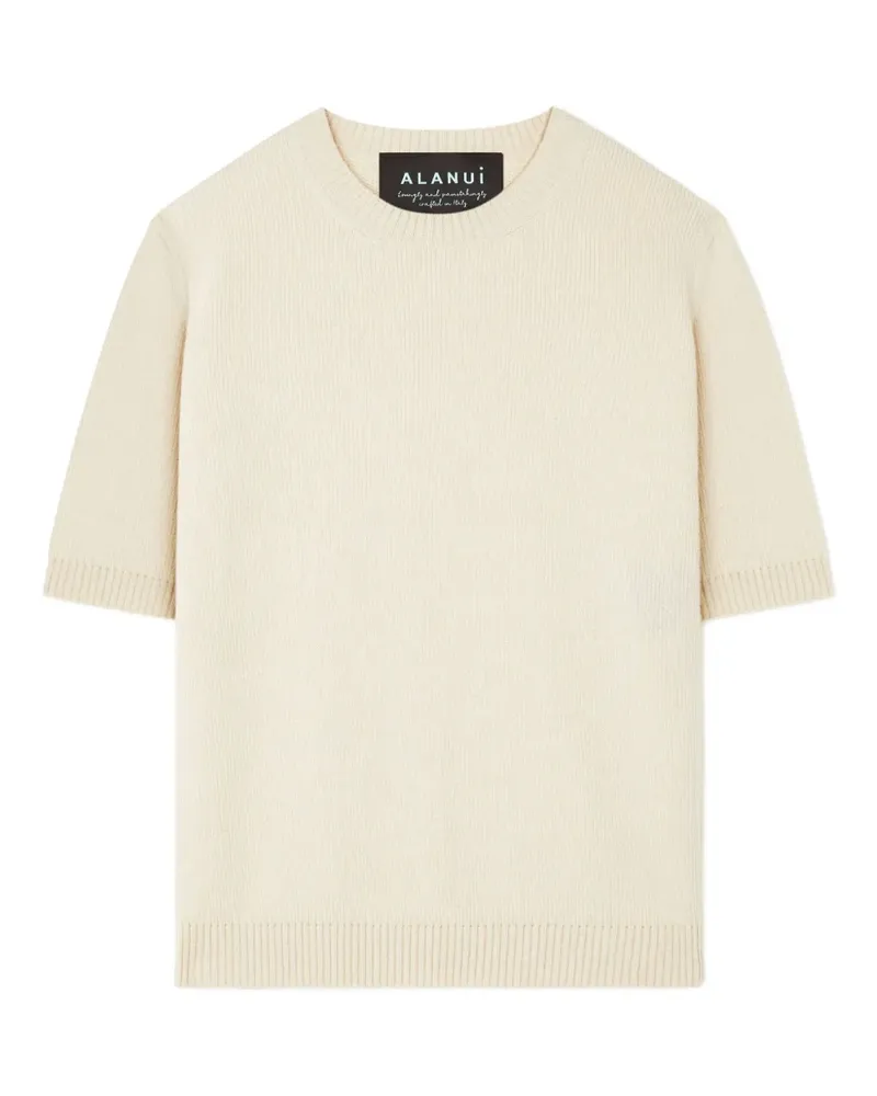 Alanui Klassisches T-Shirt - Nude Nude