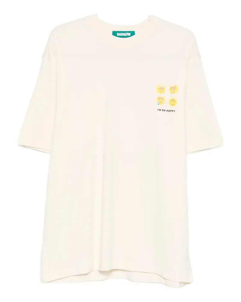 BARROW T-Shirt mit grafischem Print - Nude Nude