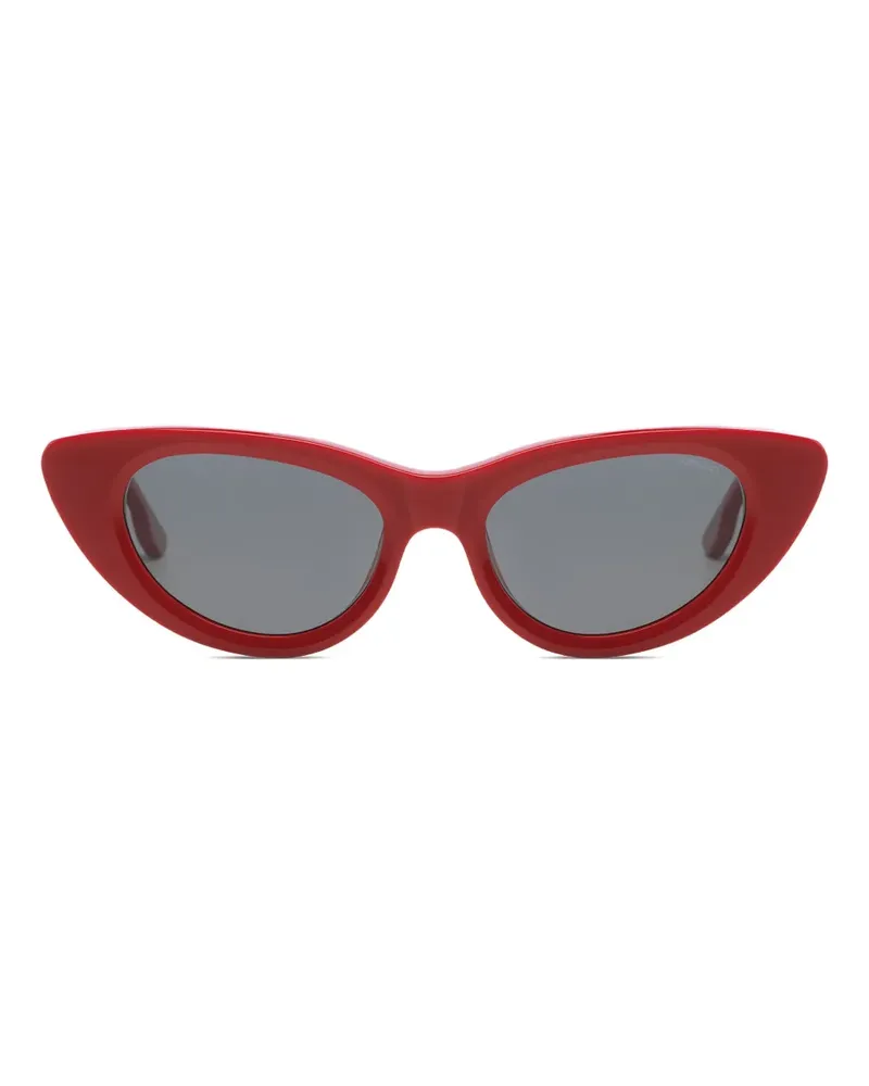Komono Kelly Cat-Eye-Sonnenbrille - Rot Rot