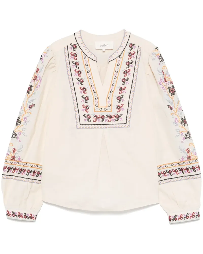 ba&sh Caloe Bluse - Nude Nude