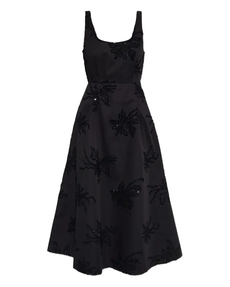 MUNTHE Ronia sequin-embellished midi dress - Schwarz Schwarz