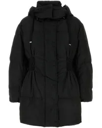 Ermanno Scervino Gesmokte Steppjacke Schwarz