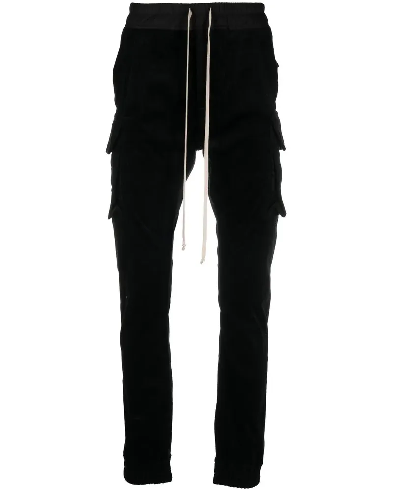 DRKSHDW by Rick Owens Hose mit aufgesetzten Taschen - Schwarz Schwarz