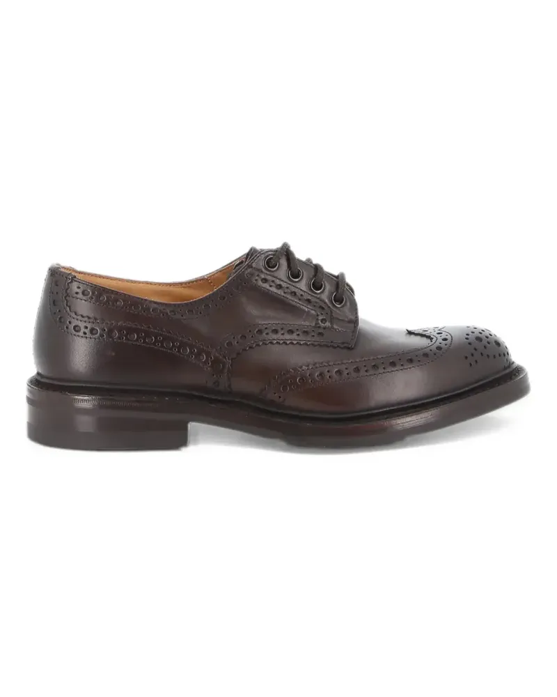 Tricker's Bourton brogue leather Derby shoes - Braun Braun