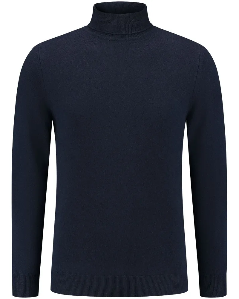 Fedeli Pullover mit Rollkragen - Blau Blau