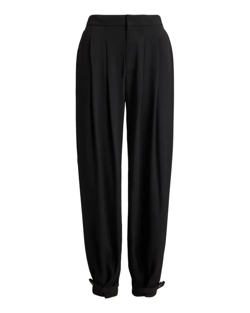 Ralph Lauren Jodhpur Hose mit Falten - Schwarz Schwarz