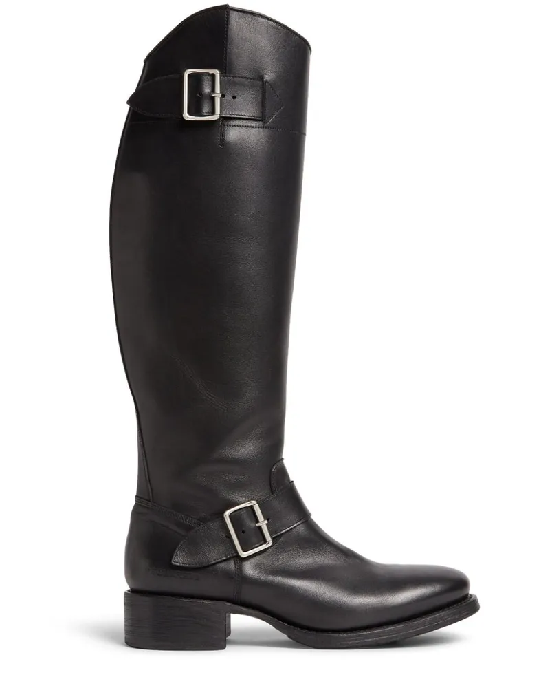 Dsquared2 Stiefel mit Schnallendetail - Schwarz Schwarz