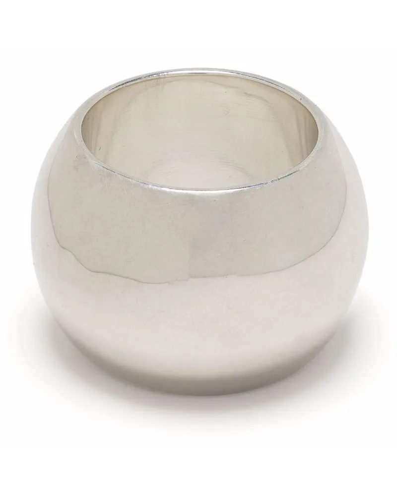 UNCOMMON MATTERS Semibreve Ring - Silber Silber