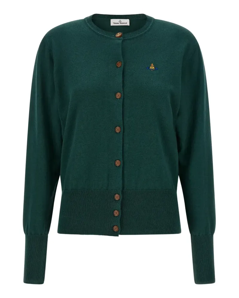 Vivienne Westwood Bestickter Bea Cardigan - Grün Grün