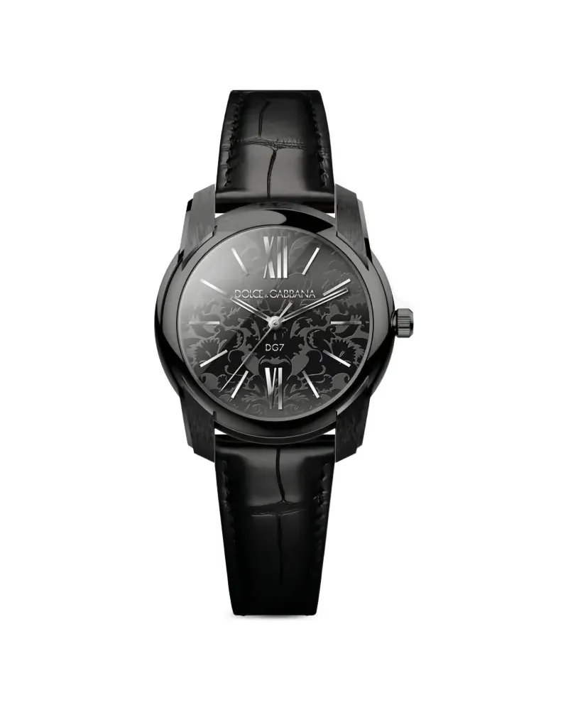 Dolce & Gabbana Damasco 40mm - Schwarz Schwarz