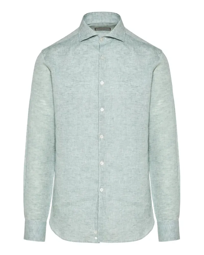 Canali buttoned shirt - Grün Grün