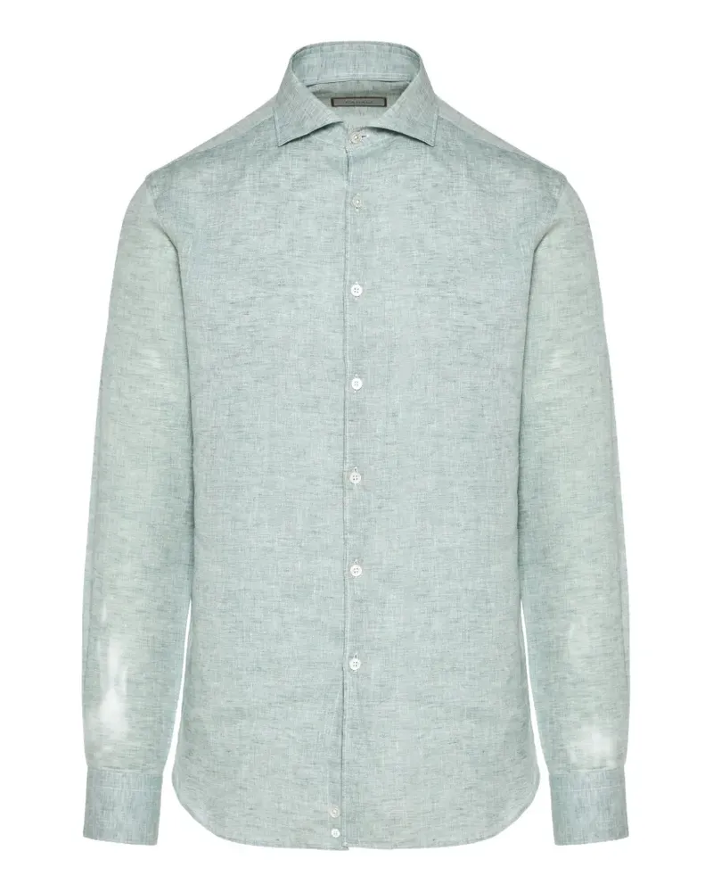 Canali buttoned shirt - Grün Grün