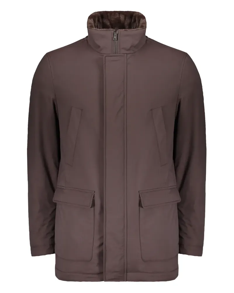 Herno Jacke mit Reißverschluss - Braun Braun