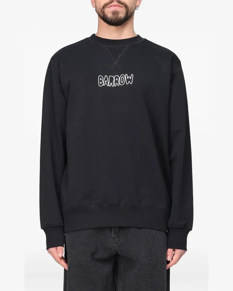 BARROW Sweatshirt mit grafischem Print - Schwarz Schwarz
