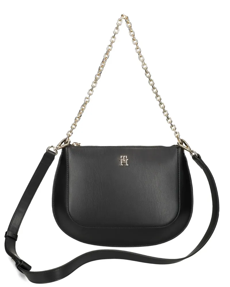 Tommy Hilfiger convertible cross body bag - Schwarz Schwarz