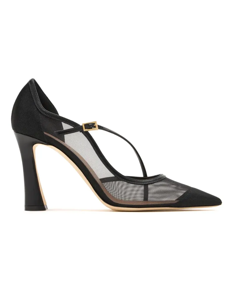 Malone Souliers Bettina mesh pumps - Schwarz Schwarz