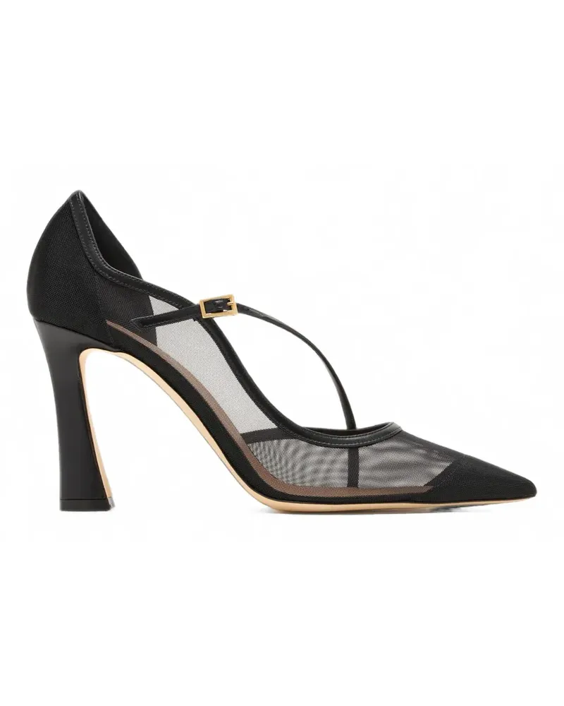 Malone Souliers Bettina mesh pumps - Schwarz Schwarz