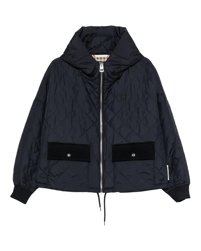 Marc O'Polo Gesteppte Kapuzenjacke - Blau Blau