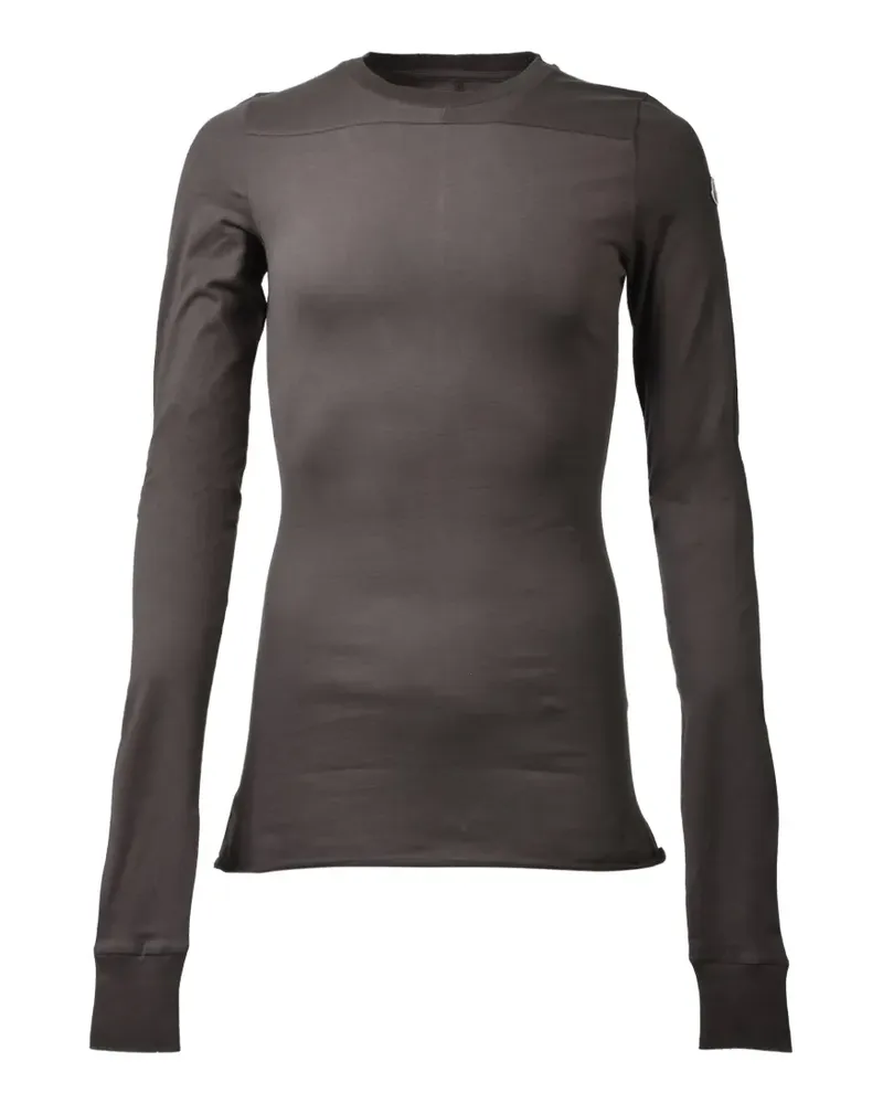 Moncler x Rik Owens Girder long-sleeved T-shirt - Grau Grau